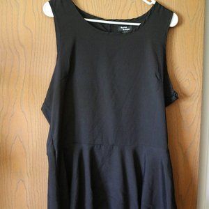 Black Sleeveless Peplum High Low Blouse Hot Topic